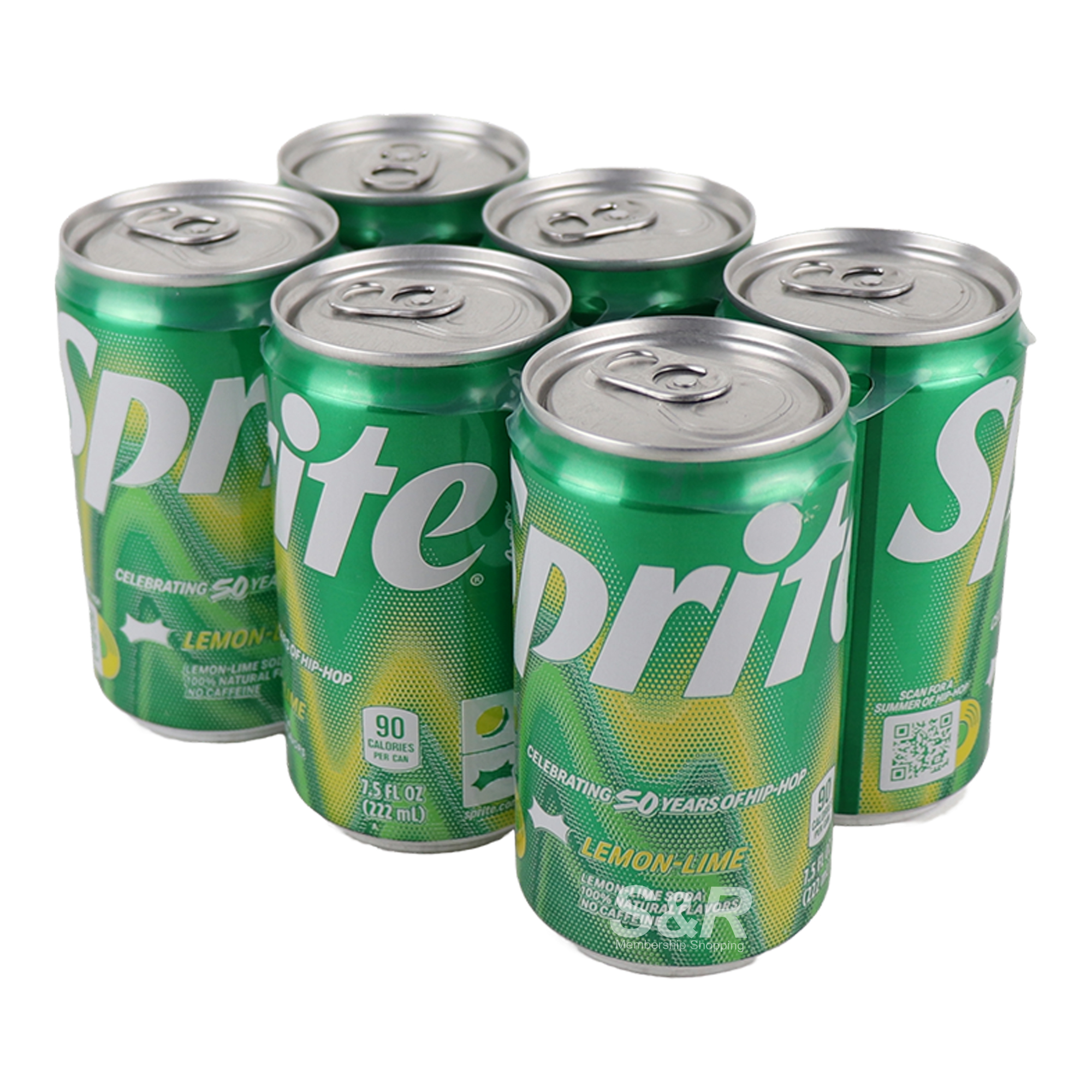 Sprite Lime Lemon 6 cans